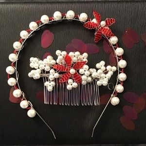 Headband and hair comb